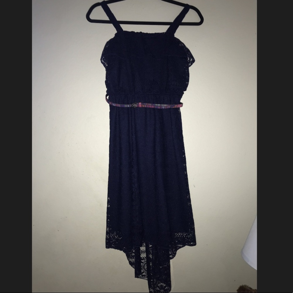 Blue Flowy Dress